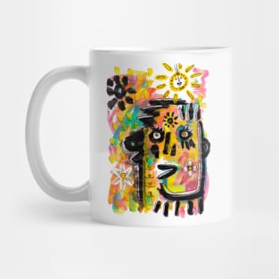 sun face Mug